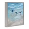 Stupell Industries Seagull Trio on Shore Framed Giclee By Marilyn Dunlap
